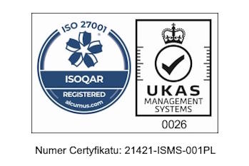 Najwyższe standardy bezpieczeństwa informacji!